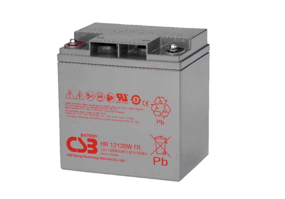 CSB HR12120W 12V Top Terminal VRLA-AGM