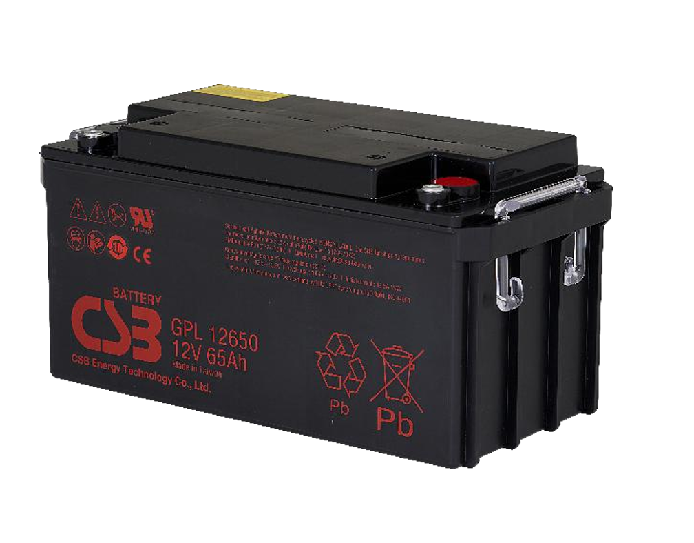 CSB GPL12650 12V 65Ah Very Long Life VRLA AGM Battery