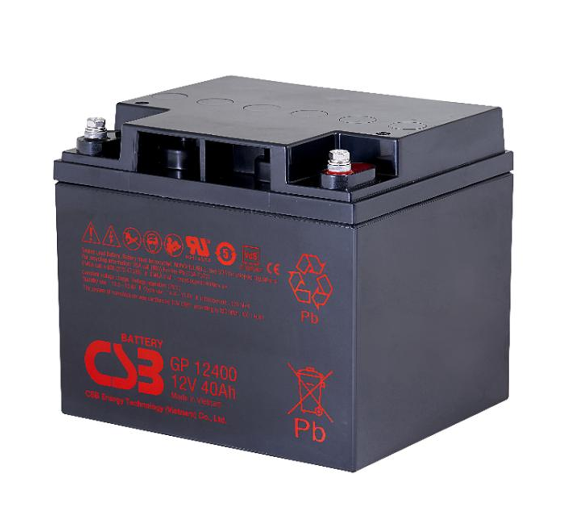 CSB GP12400 12V 40Ah VRLA AGM Battery