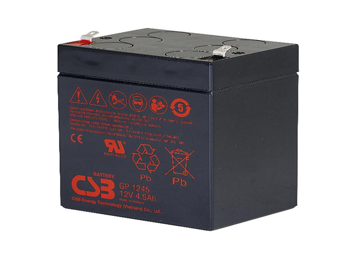 CSB GP1245 12V 4.5Ah VRLA AGM Battery
