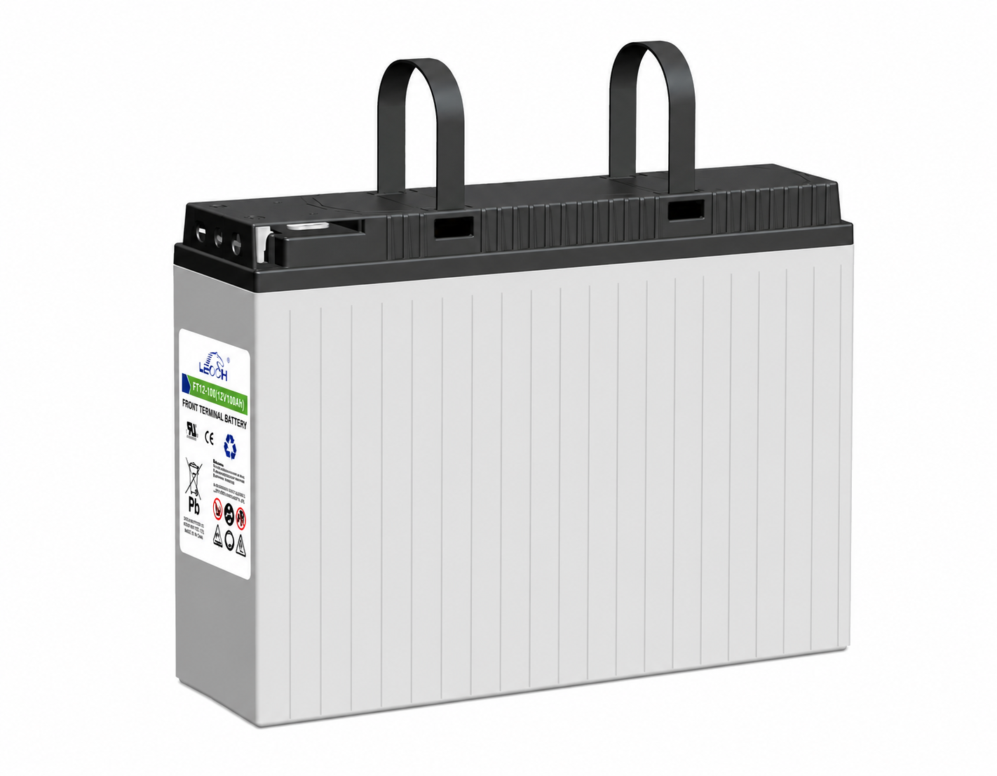 LEOCH FT12-100 12V 100Ah Front Terminal VRLA AGM Battery