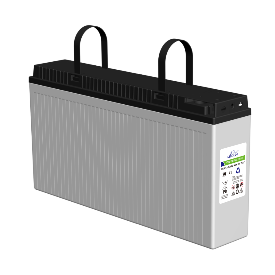 LEOCH FT12-150 12V 150Ah Front Terminal VRLA AGM Battery