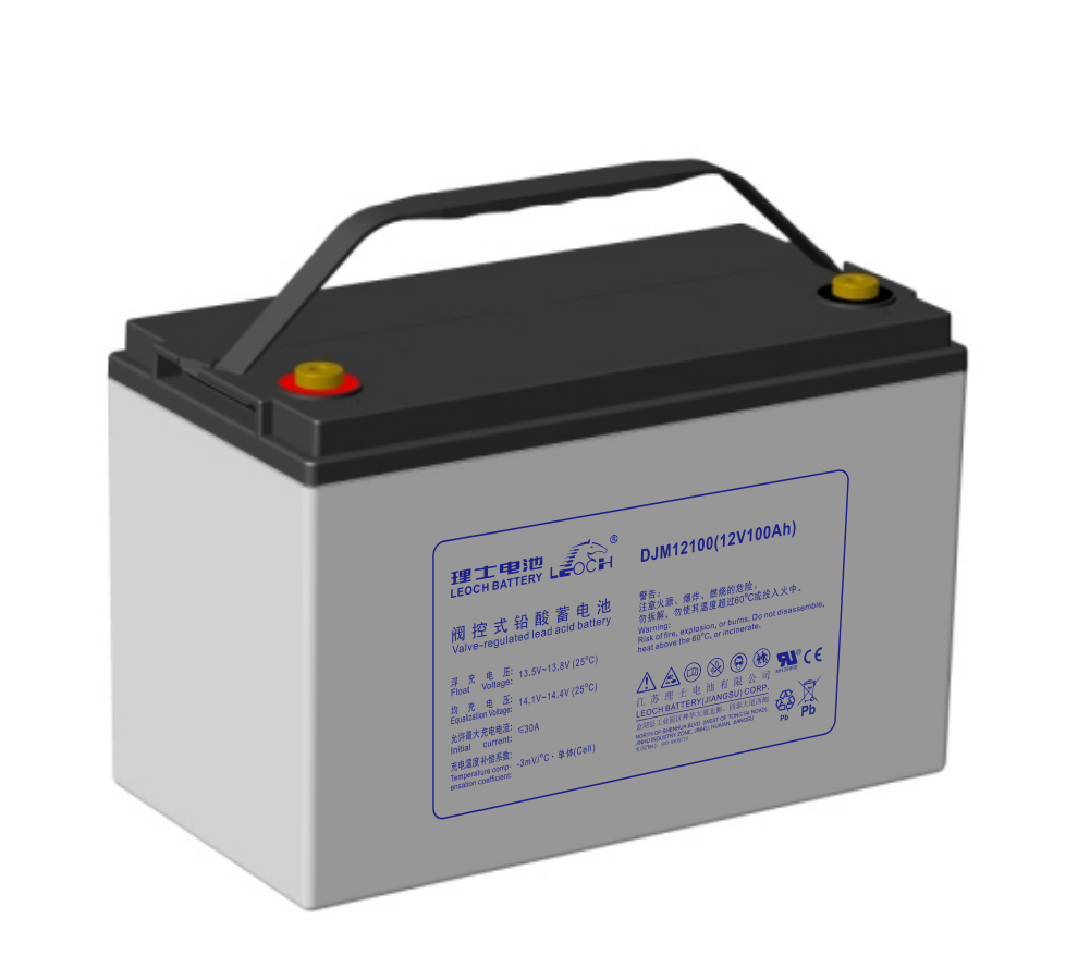 LEOCH DJM12100 12V 100Ah VRLA AGM Battery