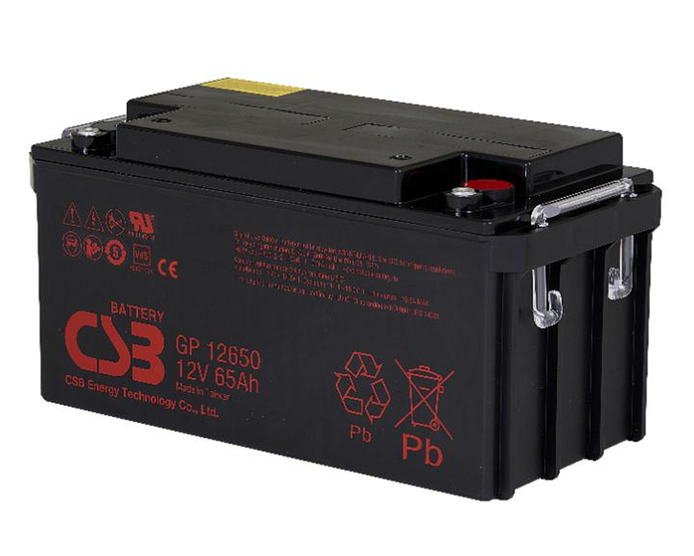 CSB GP12650 12V 65Ah VRLA AGM Battery